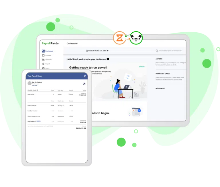 Integrating payrollpanda with jibble