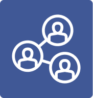 Icon showing employee management